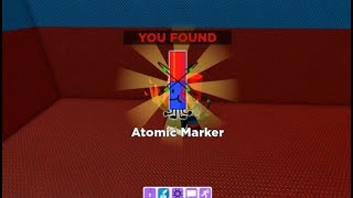 How to get ATOMIC marker in FIND THE MARKERS Roblox  UPDATED 2024 [upl. by Sirovat]