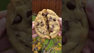 Crumbl Chocolate Chip Cookies COPYCAT recipe [upl. by Allisan589]