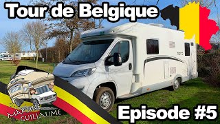 5  Tour de Belgique en CampingCar [upl. by Ube]