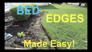 CLEAN EDGES using ONE simple tool  Edge Beds like a PRO [upl. by Asalocin464]