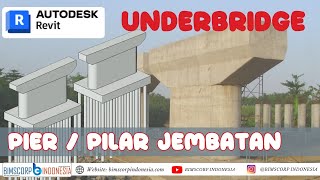 Membuat Pier  Pilar Jembatan di Revit  Bimscorp Indonesia tutorial revit jembatan [upl. by Sida]