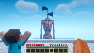 SIREN HEAD IS STALKING US IN MINECRAFT [upl. by Meter]