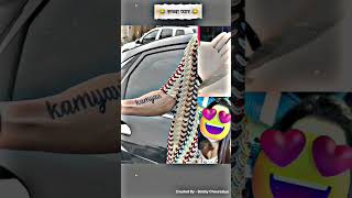 Pyaar k liye tattoo ❤️😂 shorts funny comedy trending ytshorts reels yt new 1k trend 1m [upl. by Lekzehcey]