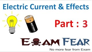 Physics Electric Current amp Circuits Part 3 Electric Circuits Class 7 VII [upl. by Gilroy]