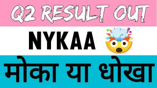 Nykaa q2 result latest news nykaa share latest news Stocks market latest news [upl. by Avle]