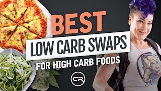 Best Low Carb Swaps for High Carb Foods [upl. by Ydaf]