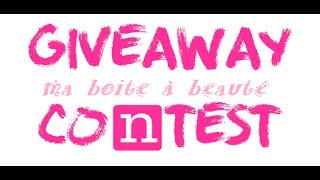 Concours n°1 pour mes jolies abonnées [upl. by Ameluz794]