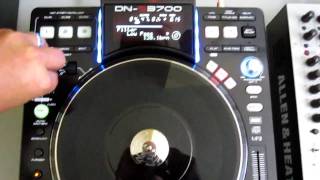 Denon DNS3700 Allen and Heath Xone 92 Mixer with Rotary [upl. by Airenahs]