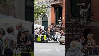 Cynthia Nixon on Set  THE GILDED AGE Season 3 Filming in Troy NY [upl. by Nue]