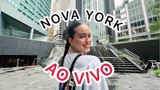 🔴 Nova York ao vivo sabadão pelas avenidas de Manhattan reta final do verão 🩷 [upl. by Ahseena572]