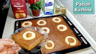 Kek me mollë e qumesht  i shijshem dhe me kosto te ulet  Milk and apples cake [upl. by Naenej]