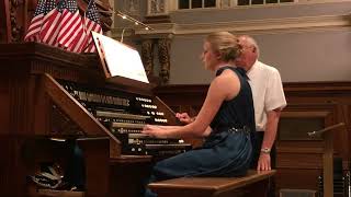 Carina Brackin Organ Concert July 31st 2024 FINALE [upl. by Parrisch]