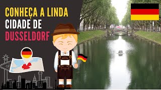 CONHEÇA A LINDA CIDADE DE DUSSELDORF NA ALEMANHA ‹GATE 2 GATE› [upl. by Anallese]