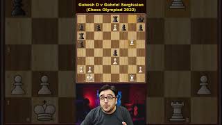 STUNNING Gukesh Wins 6 in a Row for Team India  Chess Olympiad 2022 shorts [upl. by Inger760]