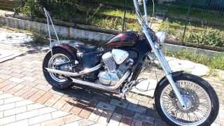 honda shadow vt 600 chopper sound [upl. by Cassandre181]