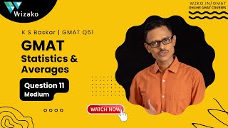 GMAT Data Insights Focus Edition Practice Question  Statistics amp Averages  Data Sufficiency [upl. by Itnuahsa]