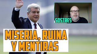 REVENTANDO A LAPORTA MENTIRAS RUINA MISERIA Y VIAJES A MONGOLIO QUE HUELEN A TURBIO A LO LEJOS [upl. by Eislehc181]