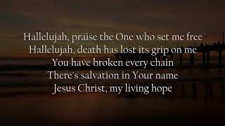 Phil Wickham  Living Hope Lyric VIdeo [upl. by Yemarej]