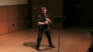 Jonathan Jones  Widmann Fantasie solo Clarinet [upl. by Annemarie822]