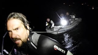 Midnight DINGY RESCUE through breaking waves  Sailing Vessel Delos Ep 226 [upl. by Iccir894]