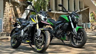 Bajaj Pulsar Ns400 Vs Dominar 400 Detailed Comparison Exhaust Sound amp On Road Prices [upl. by Aspa]