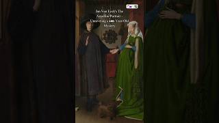 The Arnolfini Portraitshorts art artist painting arthistory fineart artlovers arte artwork [upl. by Allsopp]