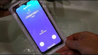 Samsung Galaxy A30 incoming call underwater [upl. by Yrohcaz]