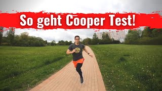 So geht Cooper Test  Training Tipps [upl. by Akirea206]