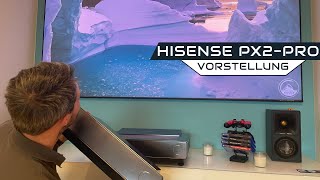 Hisense PX2Pro TriChroma Laser Cinema mit Dolby Vision HDMI 21 und VIDAA U6 [upl. by Gabriella608]