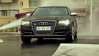 Audi S8 vs PoliceMonacoTransporter 4 [upl. by Kent]