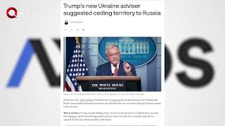 Axios Trump’s Ukraine advisor suggests ceding territory to Russia [upl. by Ayaladnot289]