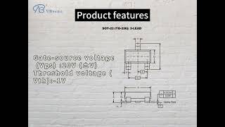 DMG3407SSNVB is a SOT23 package PChannel field effect MOS tube [upl. by Kenti]