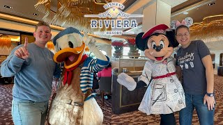 Disneys Riviera Resort  Topolino’s Terrace Character Breakfast Skyliner amp Resort Tour [upl. by Giffer490]