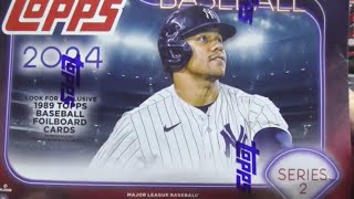 2024 Topps Baseball Series 2 Mega Box From Target [upl. by Sekyere]