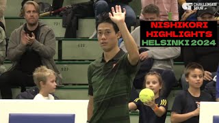 Kei Nishikori Reigns SUPREME in Helsinki Highlights from his Title Run [upl. by Danice]