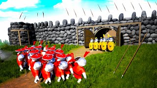 The Most EPIC Castle Siege in ROMAN HISTORY in ShieldWall Update [upl. by Januarius]