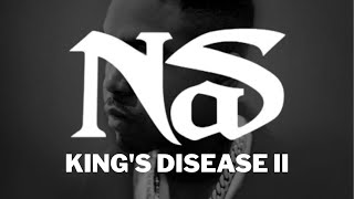 Nas  King’s Disease II RedOrange Swirl Vinyl Unboxing [upl. by Yenrab620]