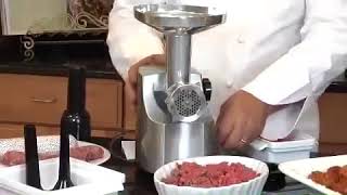 Video Waring Pro MG855 Professional meat grinder [upl. by Harper665]