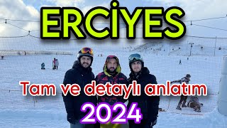 ERCİYES KAYAK MERKESİ TAM VE DETAYLI ANLATIM 2024 [upl. by Nunnery]