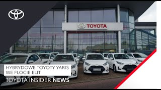 Hybrydowe Toyoty Yaris we flocie Elit Polska  Toyota Insider News [upl. by Eul]