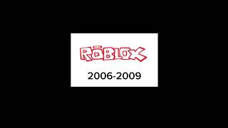 Evolution of the roblox logo Now1988 roblox [upl. by Odicalp]