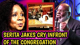 Serita Jakes Broke Down In Tears Infront OF Congregation On Seeing Prove OF TD Jakes Affairs [upl. by Dahij]