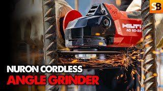 Hilti AG 6D Powerful Cordless Angle Grinder [upl. by Esli872]