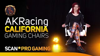 A Chair For All Gamers  The NEW AKRacing California Gaming Chairs Review [upl. by Ettellocin]