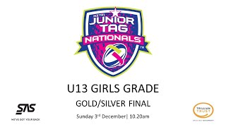 U13 Girls  GoldSilver Final  2023 NZTFI Junior Tag Nationals [upl. by Ardnekan839]