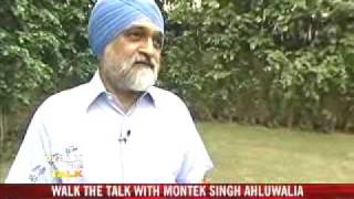 Walk The Talk Montek Singh Ahluwalia [upl. by Anitnuahs]