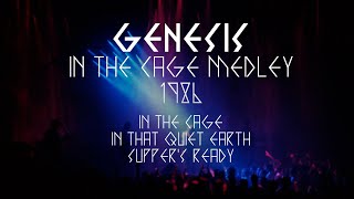 Genesis quotIn The Cage Medleyquot 1986 Invisible Touch Tour All Recordings HD [upl. by Valerio]