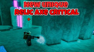 New Unique Relic Axe Critical  Deepwoken [upl. by Yager593]