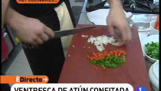 Receta de Ventresca de atun confitado ED [upl. by Weed]