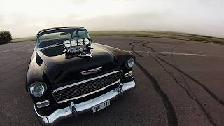 Supercharged Chevrolet 1955 BelAir [upl. by Leidgam]